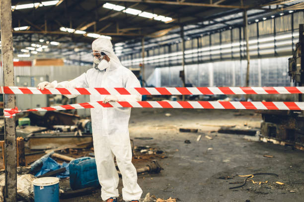 Professional Crime Scene Cleanup technician working in Baldwin, MD